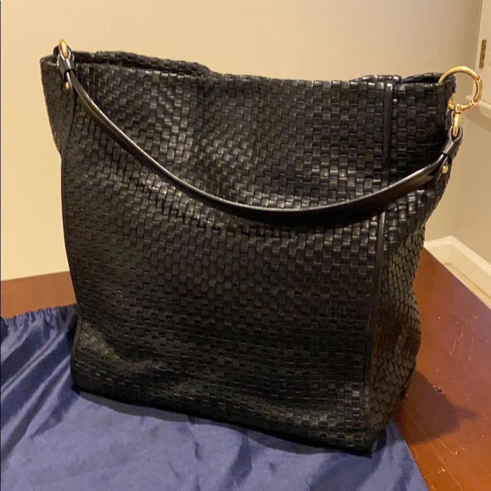 Cole Haan Woven Collection Zoe Bucket Handbag
